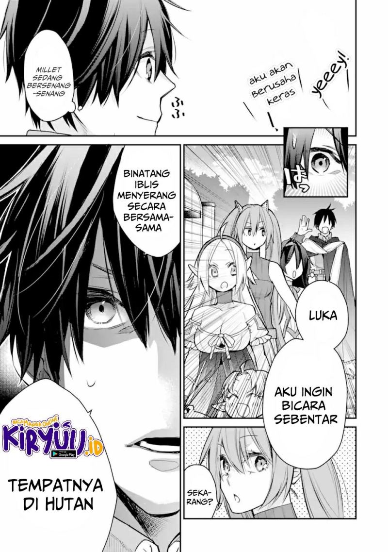 Saikyou no Madoshi. Hisa ni Ya wo Ukete Shimatta no de Inaka no Eihei ni Naru Chapter 26.1 Gambar 11