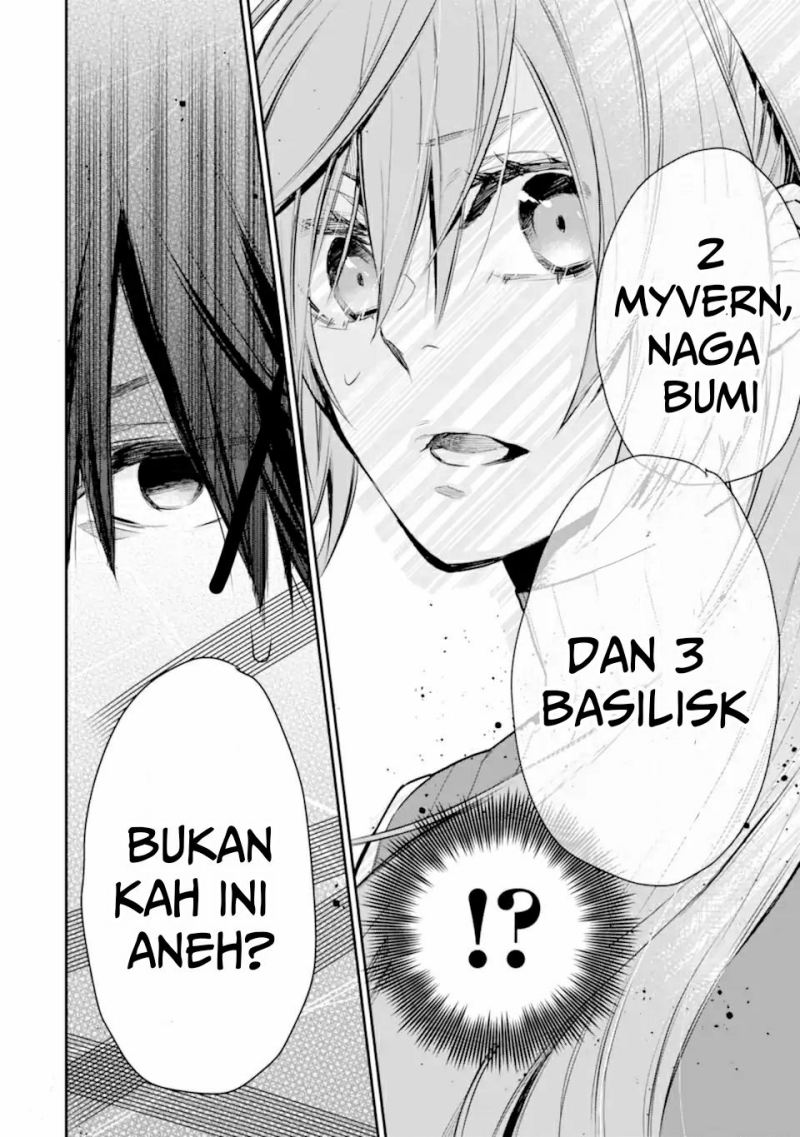Saikyou no Madoshi. Hisa ni Ya wo Ukete Shimatta no de Inaka no Eihei ni Naru Chapter 26.1 Gambar 12