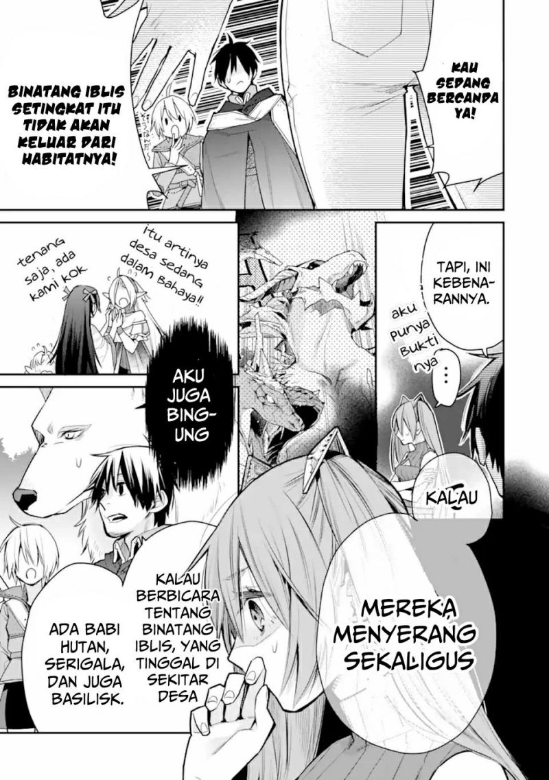 Saikyou no Madoshi. Hisa ni Ya wo Ukete Shimatta no de Inaka no Eihei ni Naru Chapter 26.1 Gambar 13