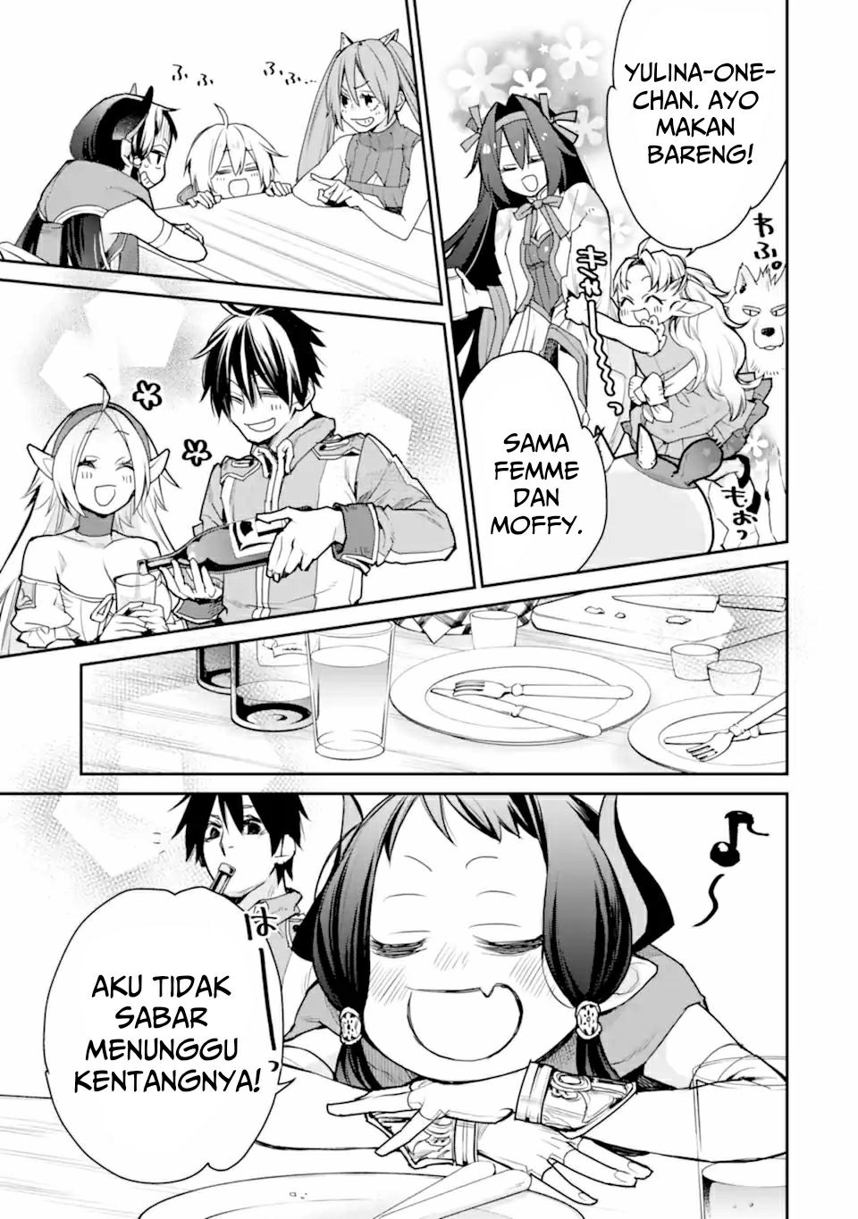 Saikyou no Madoshi. Hisa ni Ya wo Ukete Shimatta no de Inaka no Eihei ni Naru Chapter 26.2 Gambar 10