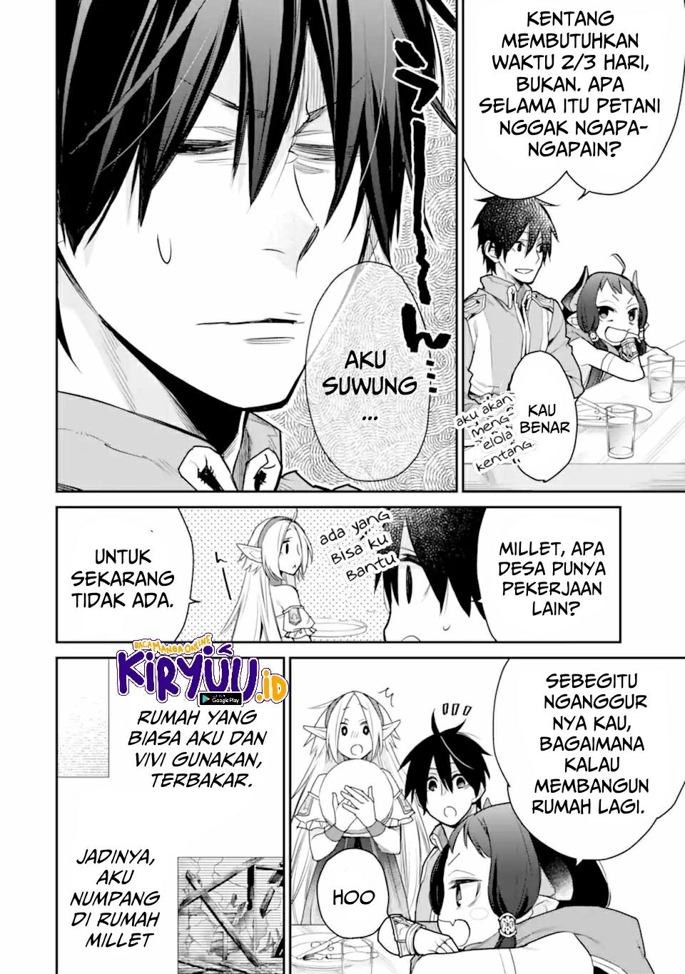 Saikyou no Madoshi. Hisa ni Ya wo Ukete Shimatta no de Inaka no Eihei ni Naru Chapter 26.2 Gambar 11