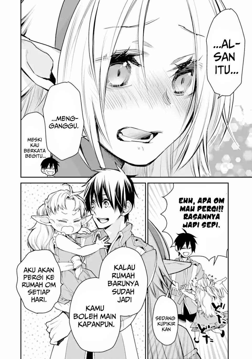 Saikyou no Madoshi. Hisa ni Ya wo Ukete Shimatta no de Inaka no Eihei ni Naru Chapter 26.2 Gambar 13