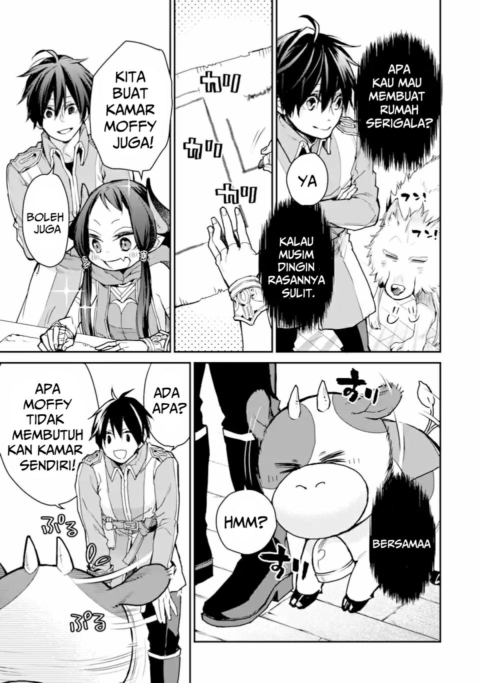 Saikyou no Madoshi. Hisa ni Ya wo Ukete Shimatta no de Inaka no Eihei ni Naru Chapter 27.1 Gambar 5