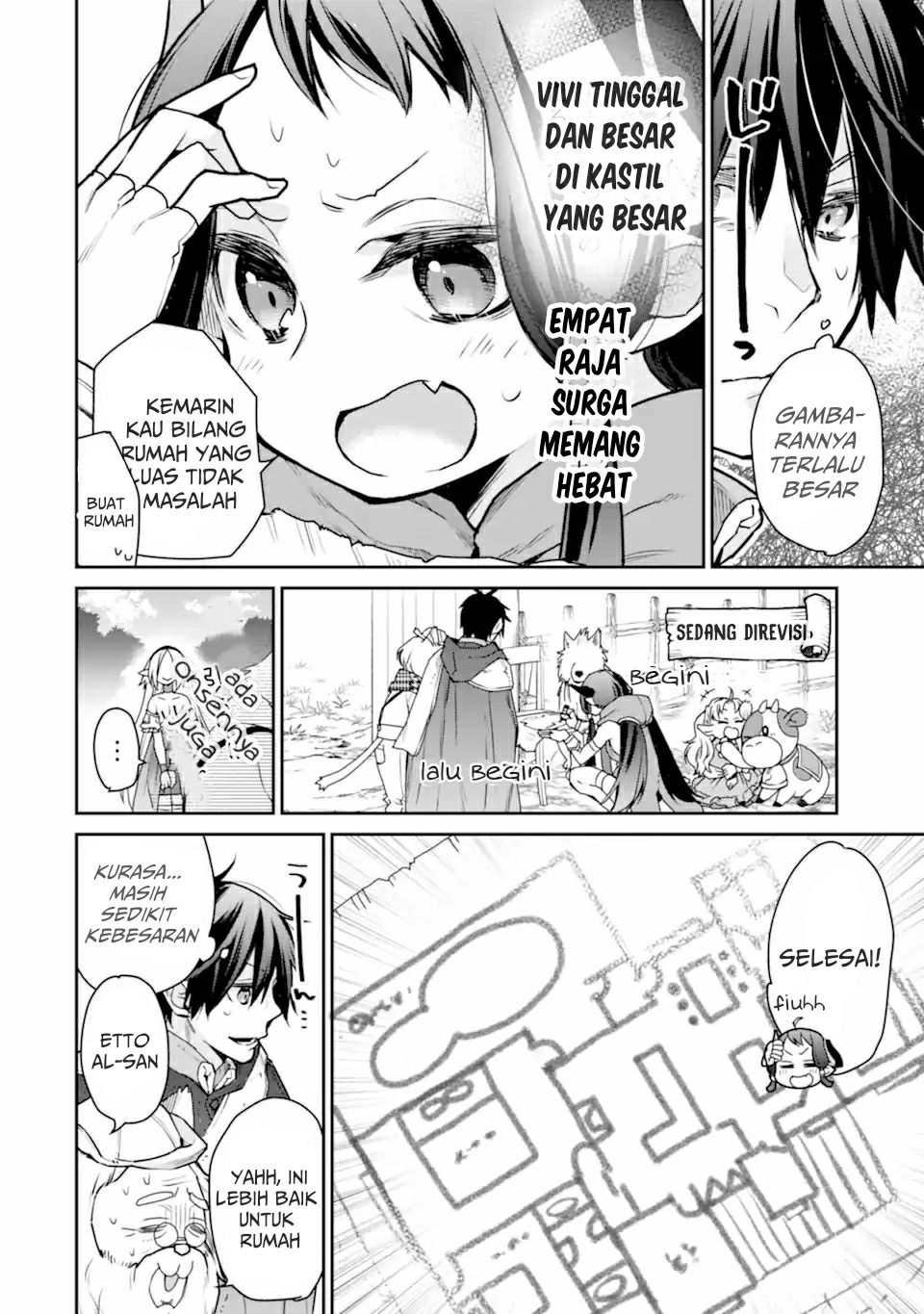 Saikyou no Madoshi. Hisa ni Ya wo Ukete Shimatta no de Inaka no Eihei ni Naru Chapter 27.1 Gambar 14