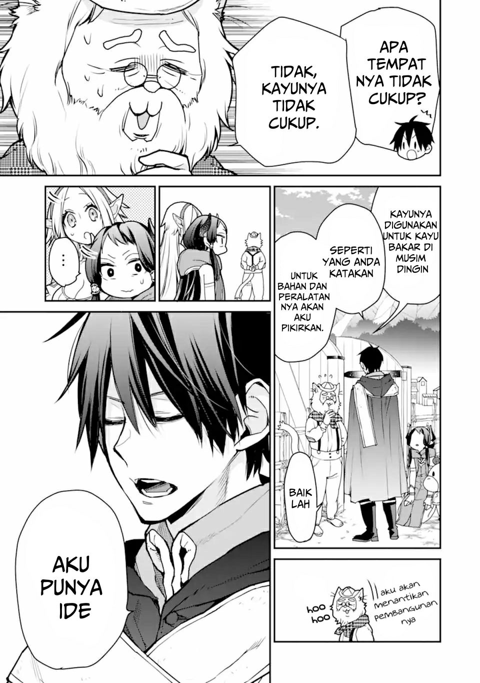 Saikyou no Madoshi. Hisa ni Ya wo Ukete Shimatta no de Inaka no Eihei ni Naru Chapter 27.1 Gambar 15