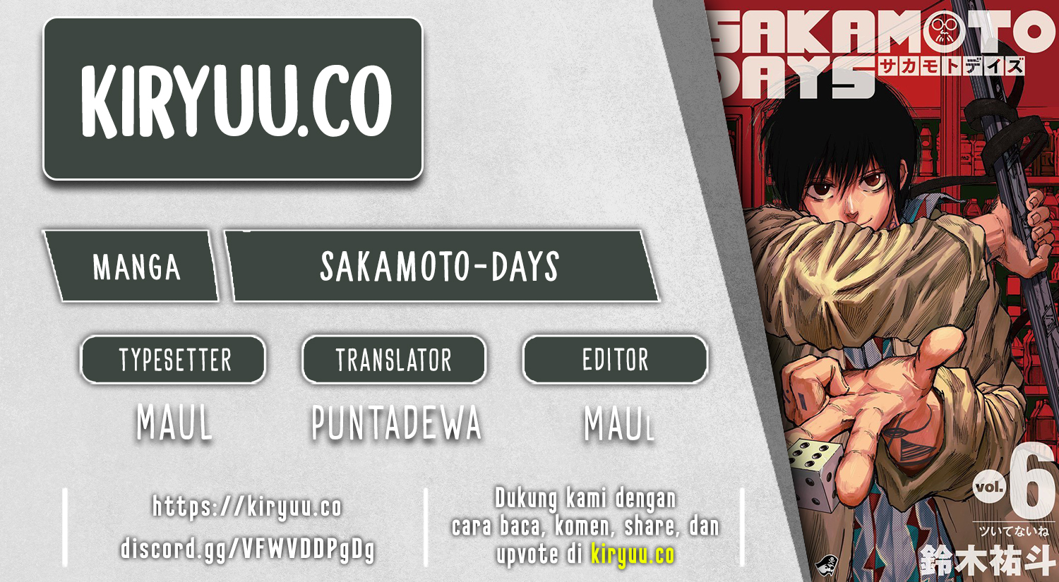 Sakamoto Days Chapter 177 Gambar 1