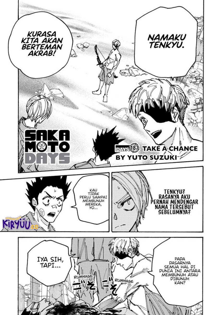 Sakamoto Days Chapter 187 Gambar 2