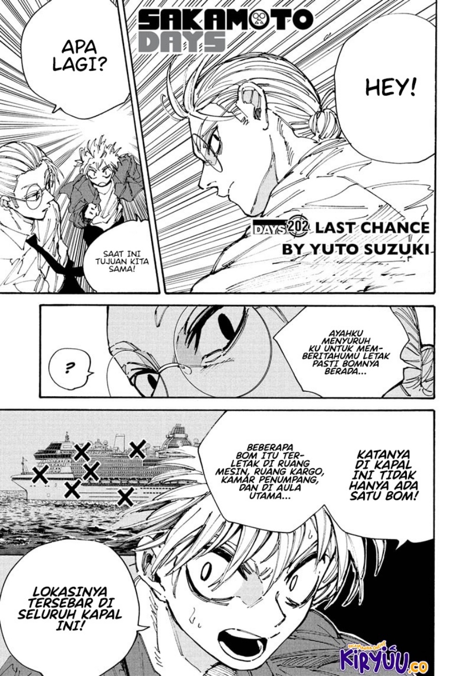 Sakamoto Days Chapter 202 Gambar 2