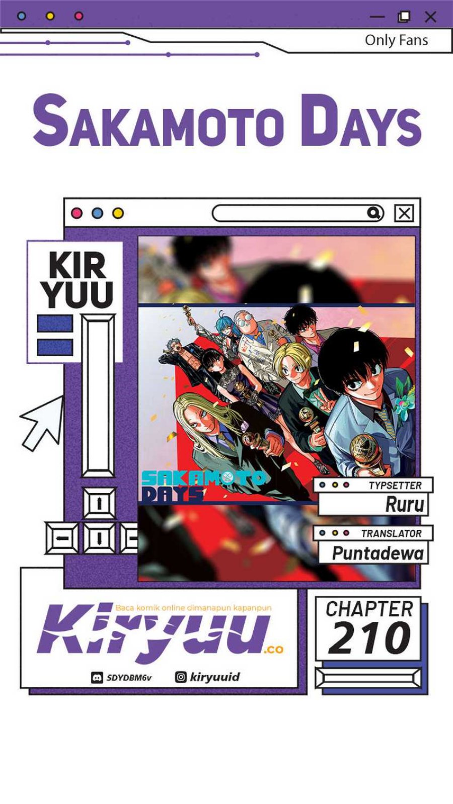 Sakamoto Days Chapter 210 Gambar 1