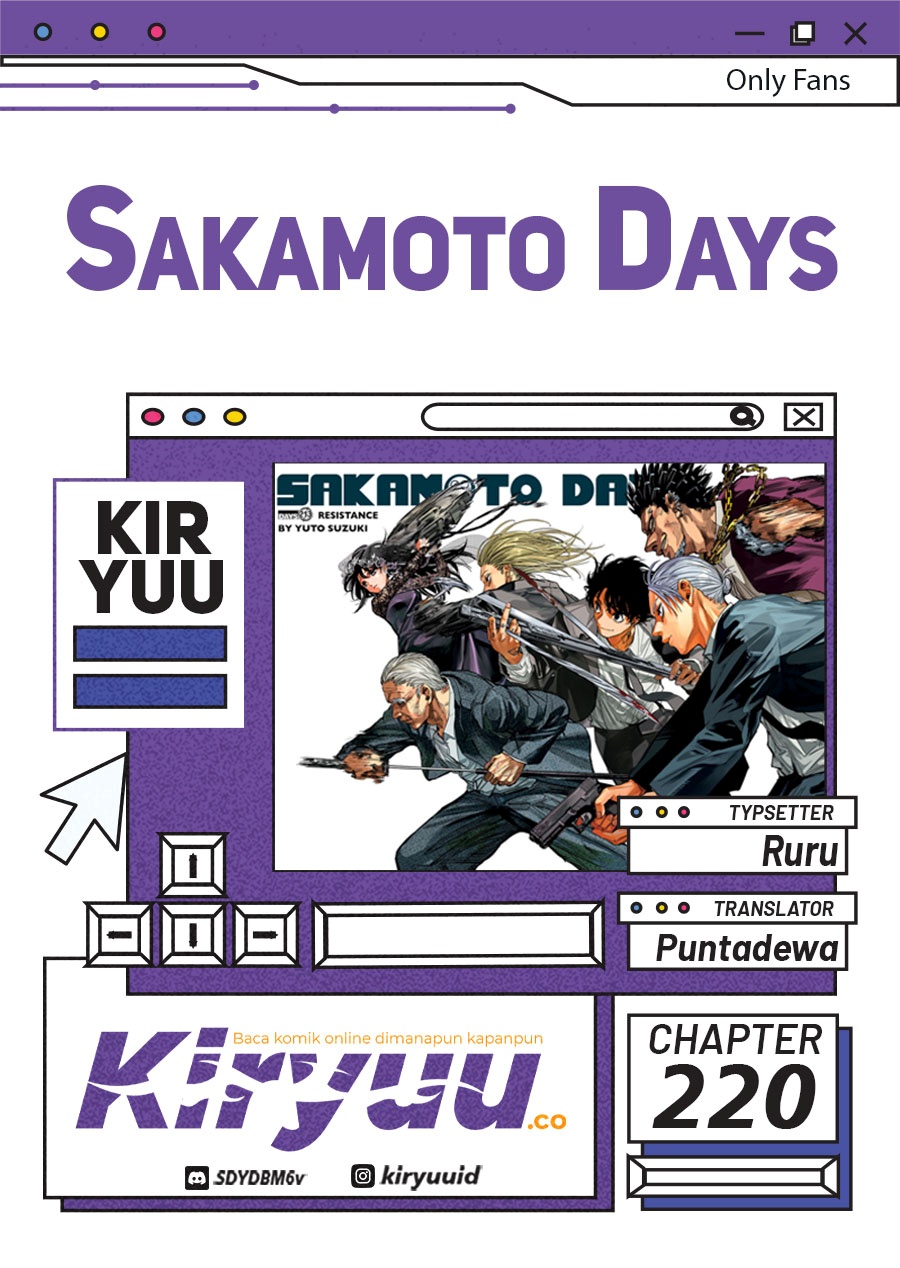 Sakamoto Days Chapter 220 Gambar 1