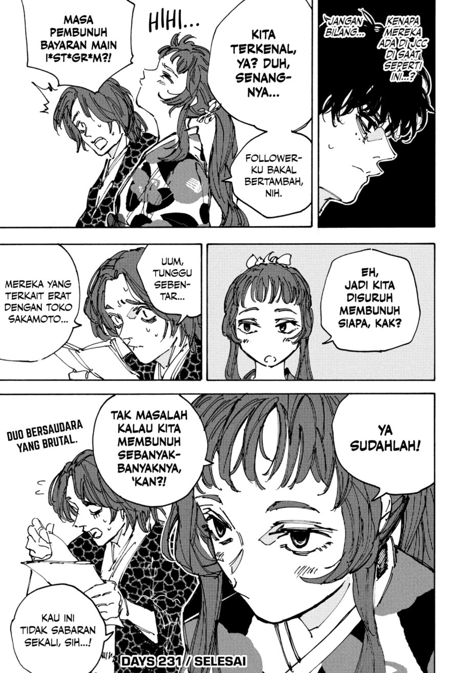Sakamoto Days Chapter 231 Gambar 15