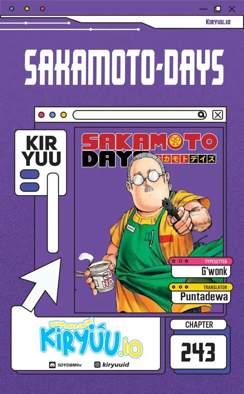 Sakamoto Days Chapter 243 Gambar 1