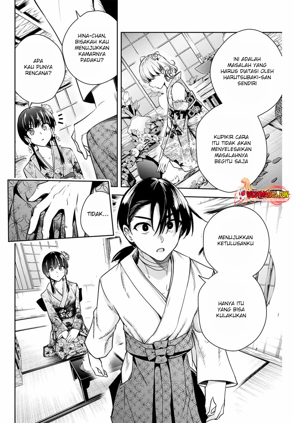 Sakigake no Hana Miko Chapter 04 Gambar 11