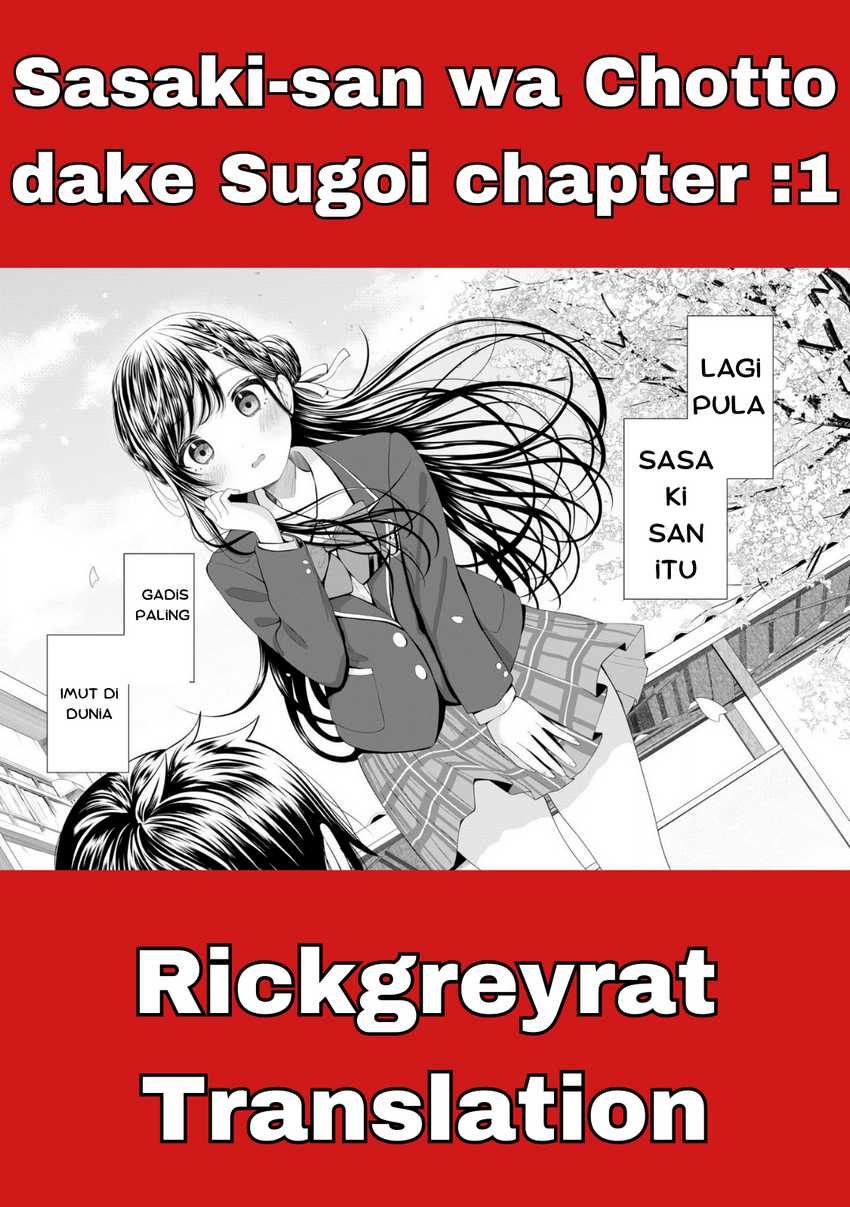 Sasaki-san wa Chotto dake Sugoi. Chapter 01 Gambar 3