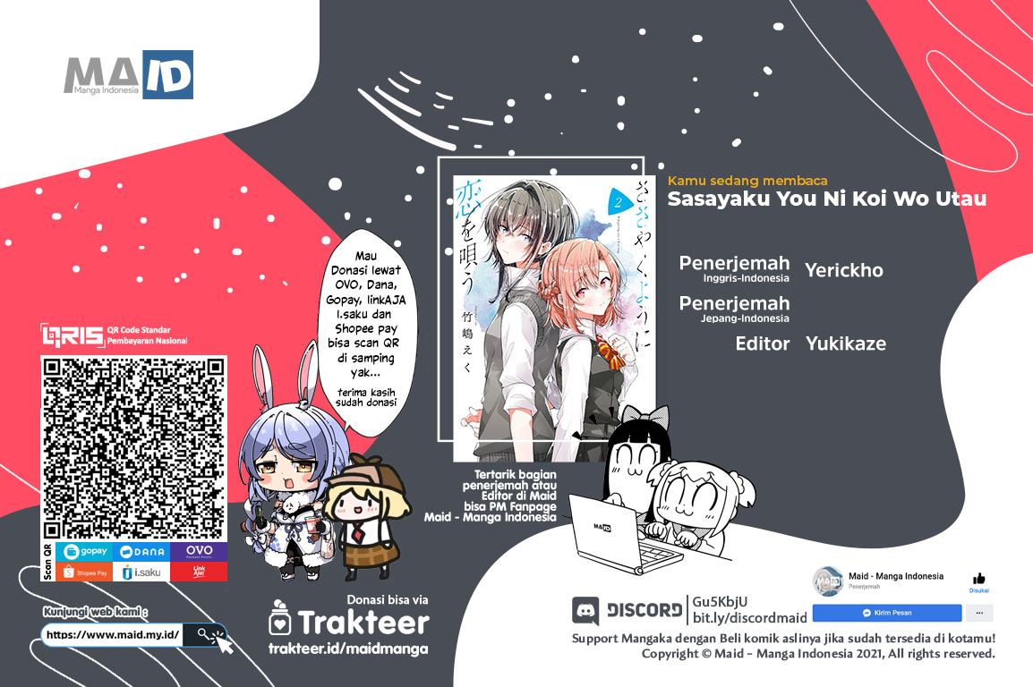 Sasayaku You ni Koi wo Utau Chapter 09 Gambar 1
