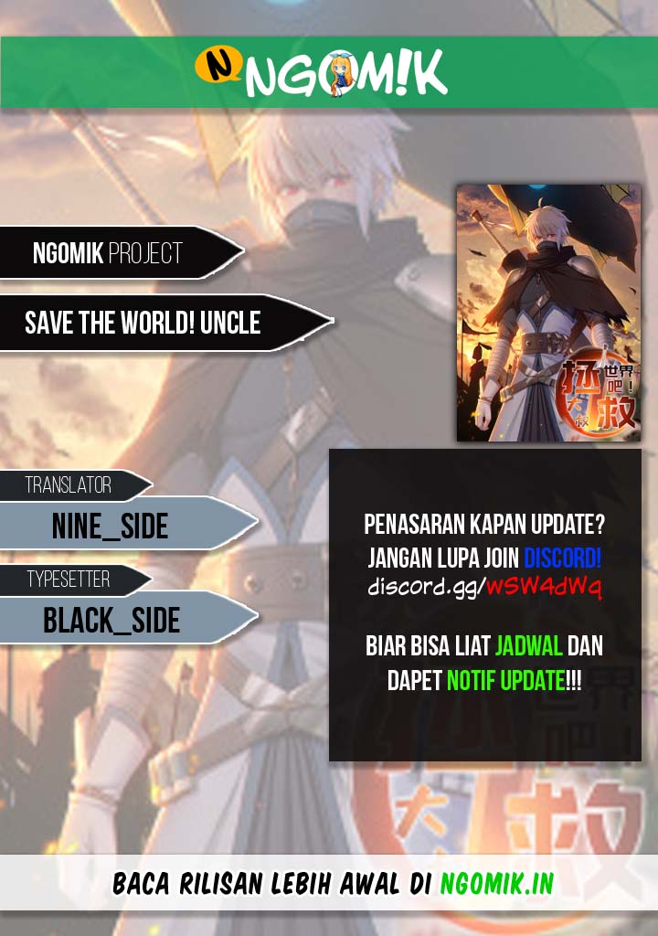 Save the world! UNCLE Chapter 03 Gambar 1