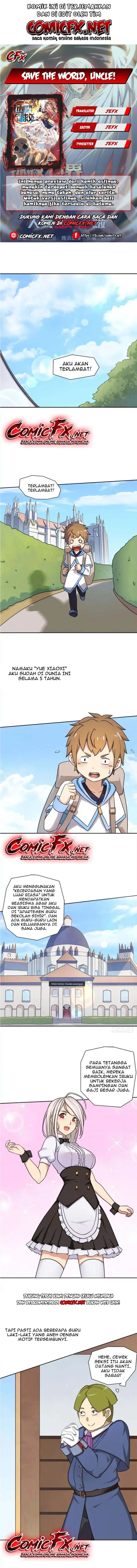 Save the world! UNCLE Chapter 08 Gambar 1