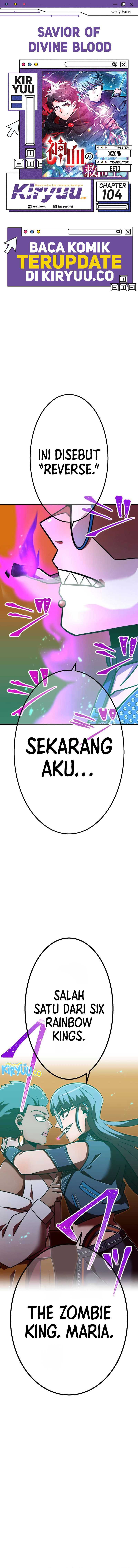 Savior of Divine Blood ~Draw Out 0.00000001% to Become the Strongest~ Chapter 104 Gambar 1