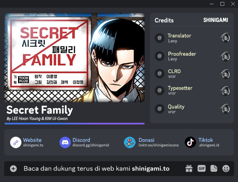 Secret Family Chapter 29 Gambar 1