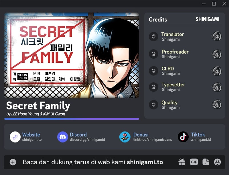 Secret Family Chapter 30 Gambar 1