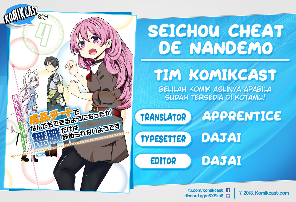 Seichou Cheat de Nandemo Dekiru you ni Natta ga, Mushoku dake wa Yamerarenai you desu Chapter 15 Gambar 1