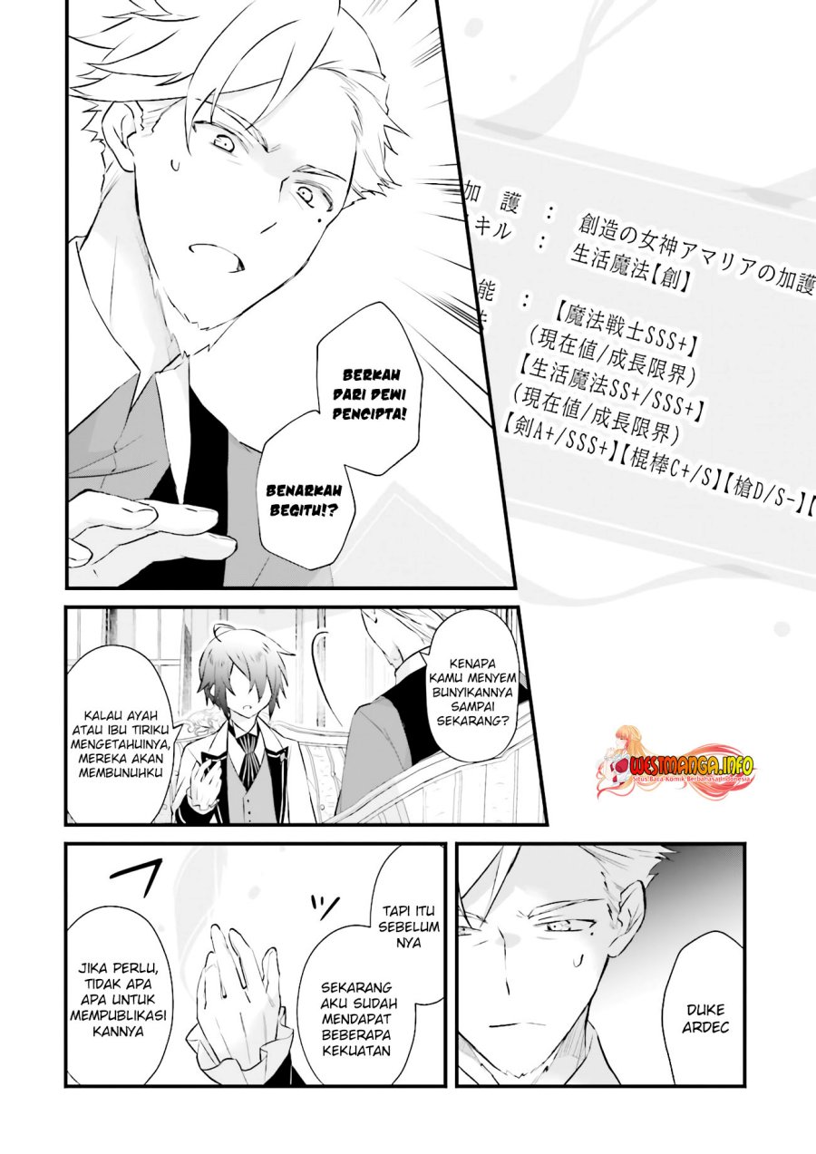 Seikatsu Mahou wa Hazure Skill Janai Chapter 12.1 Gambar 6