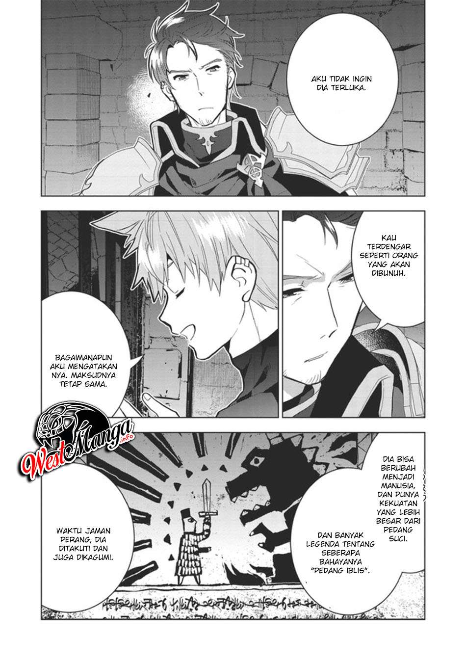 Seikenshi-sama no Maken-chan Chapter 01.2 Gambar 5