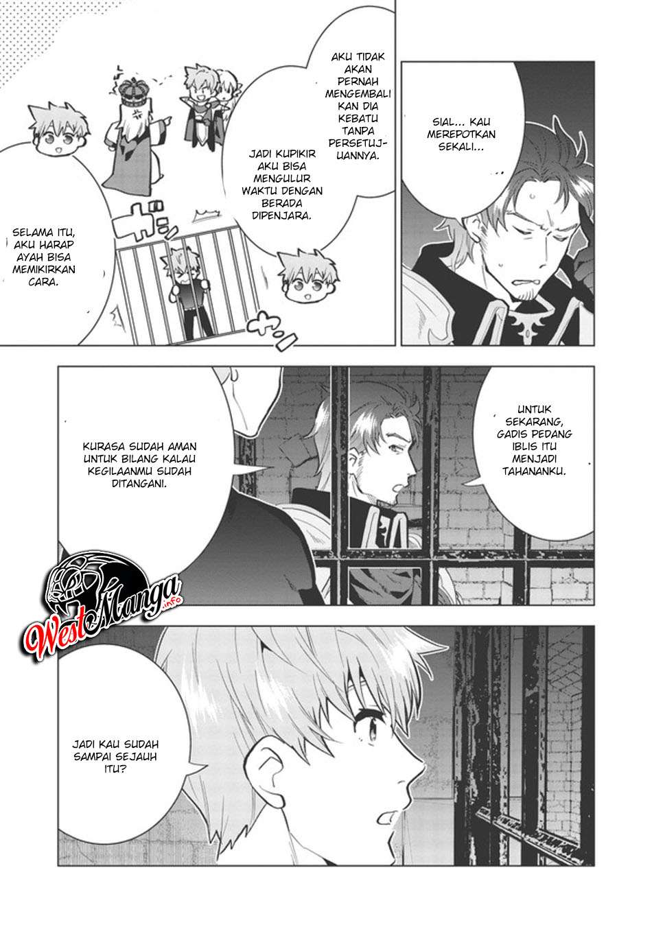 Seikenshi-sama no Maken-chan Chapter 01.2 Gambar 8