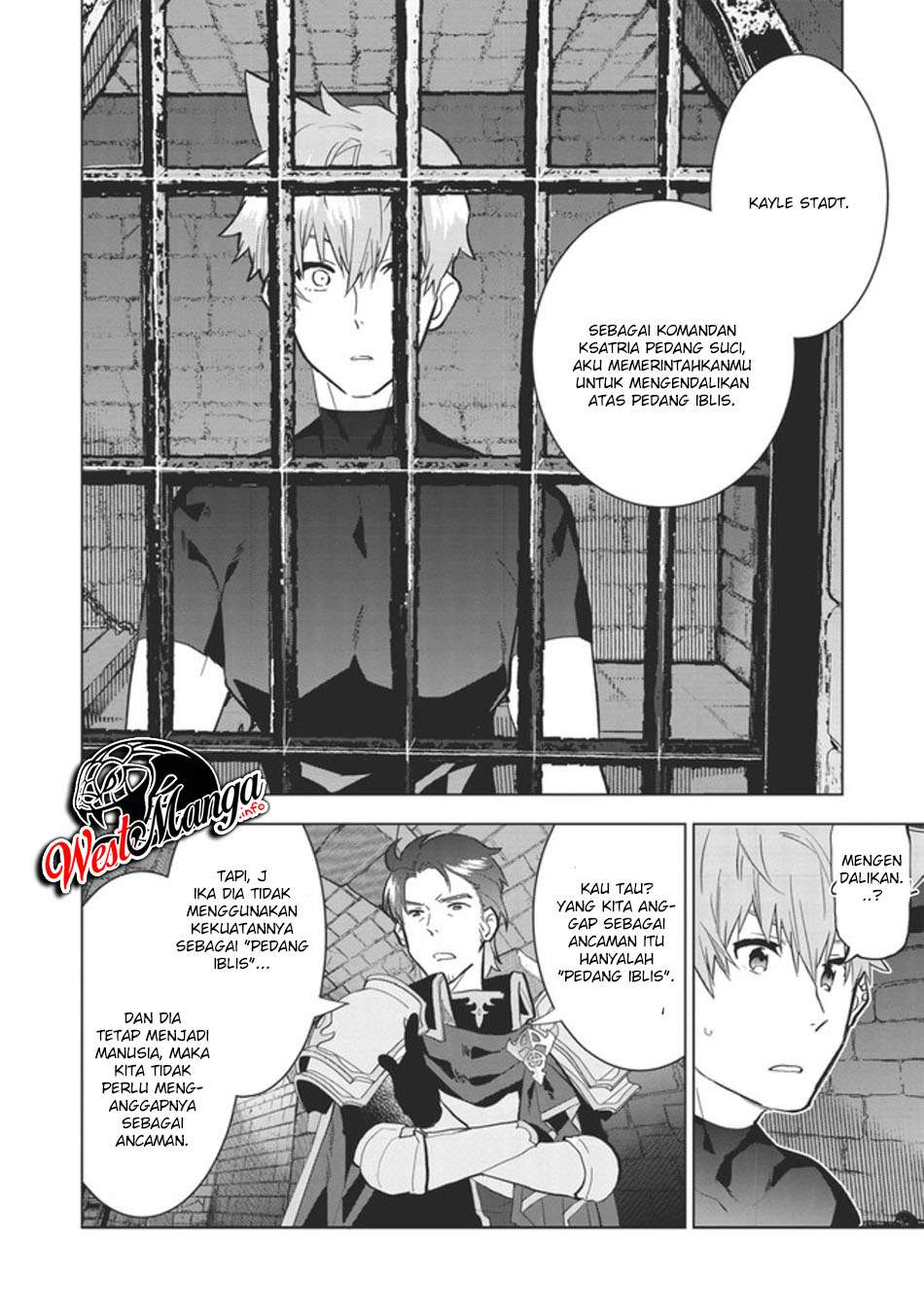 Seikenshi-sama no Maken-chan Chapter 01.2 Gambar 9