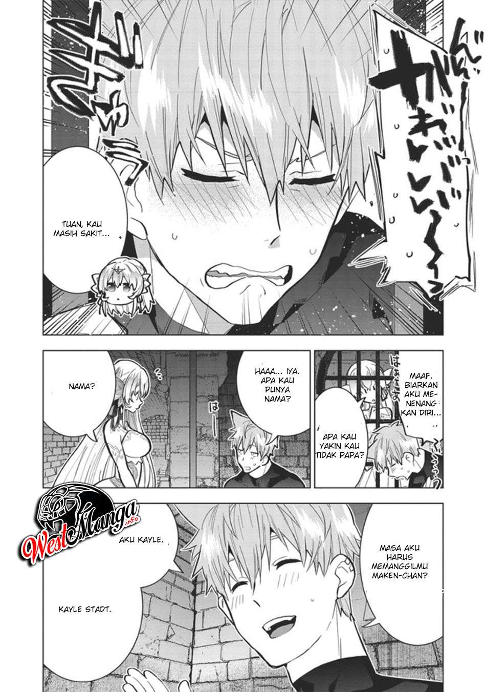 Seikenshi-sama no Maken-chan Chapter 01.2 Gambar 15