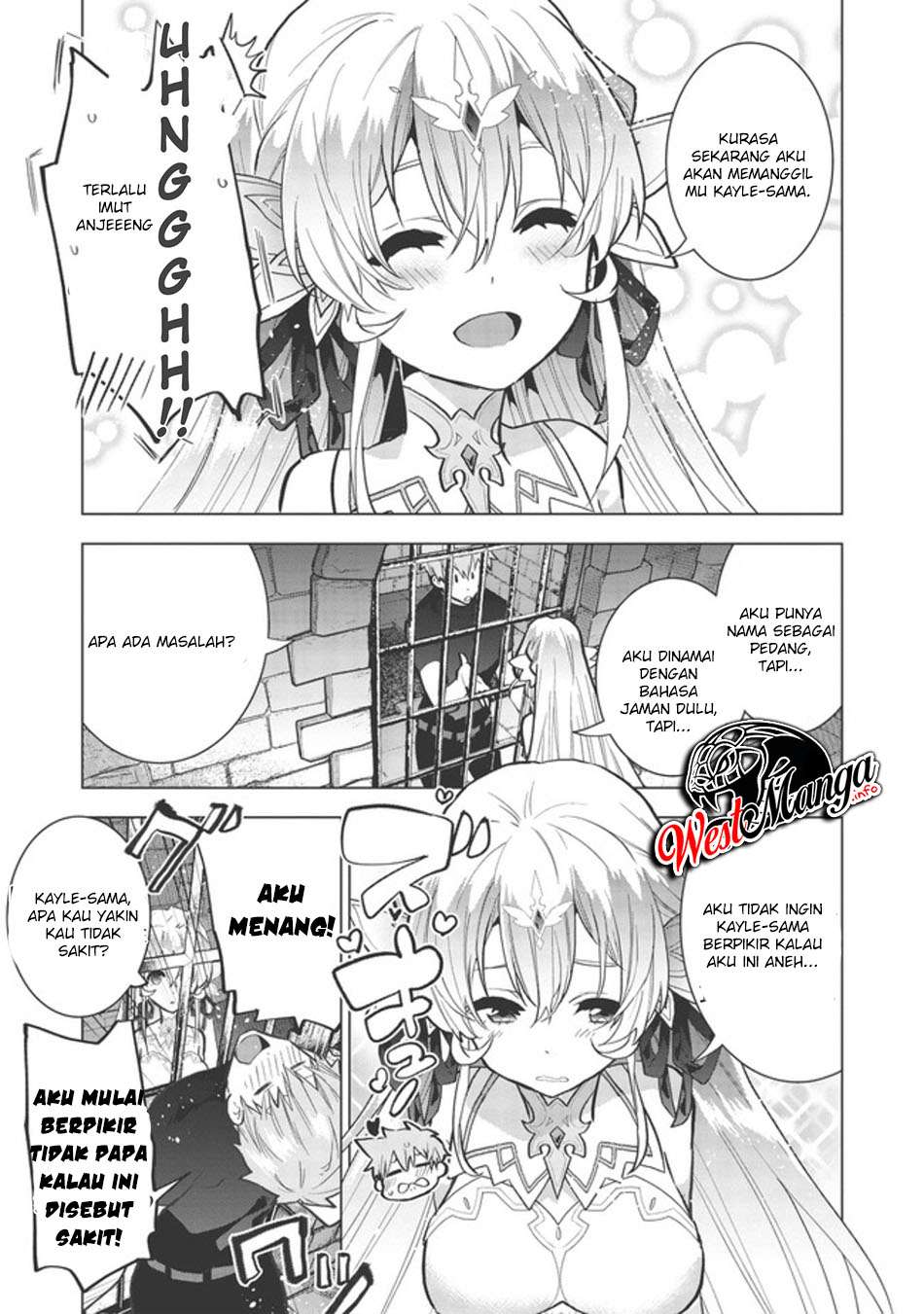 Seikenshi-sama no Maken-chan Chapter 01.2 Gambar 16