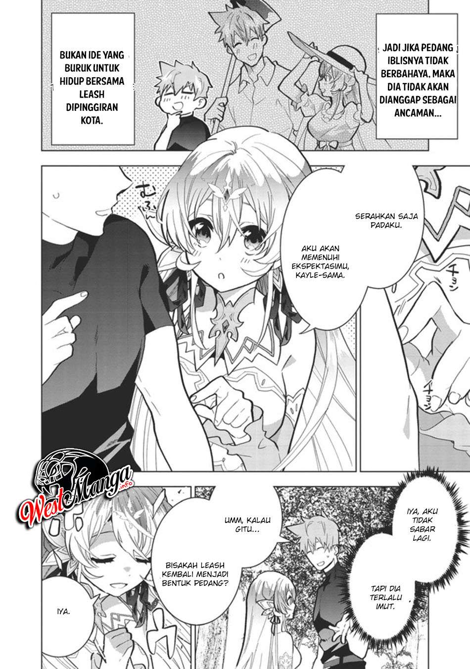 Seikenshi-sama no Maken-chan Chapter 01.2 Gambar 23