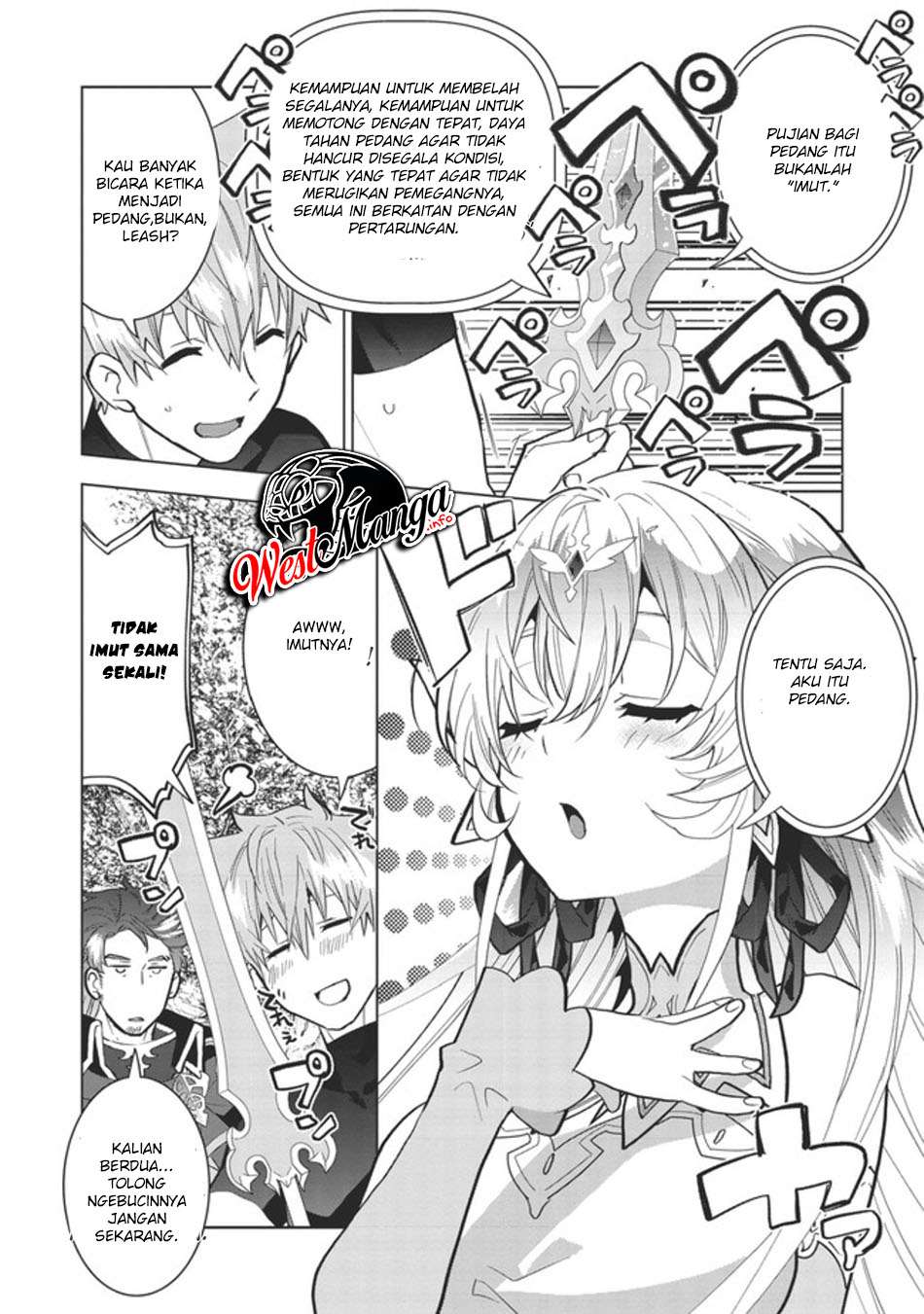 Seikenshi-sama no Maken-chan Chapter 01.2 Gambar 25