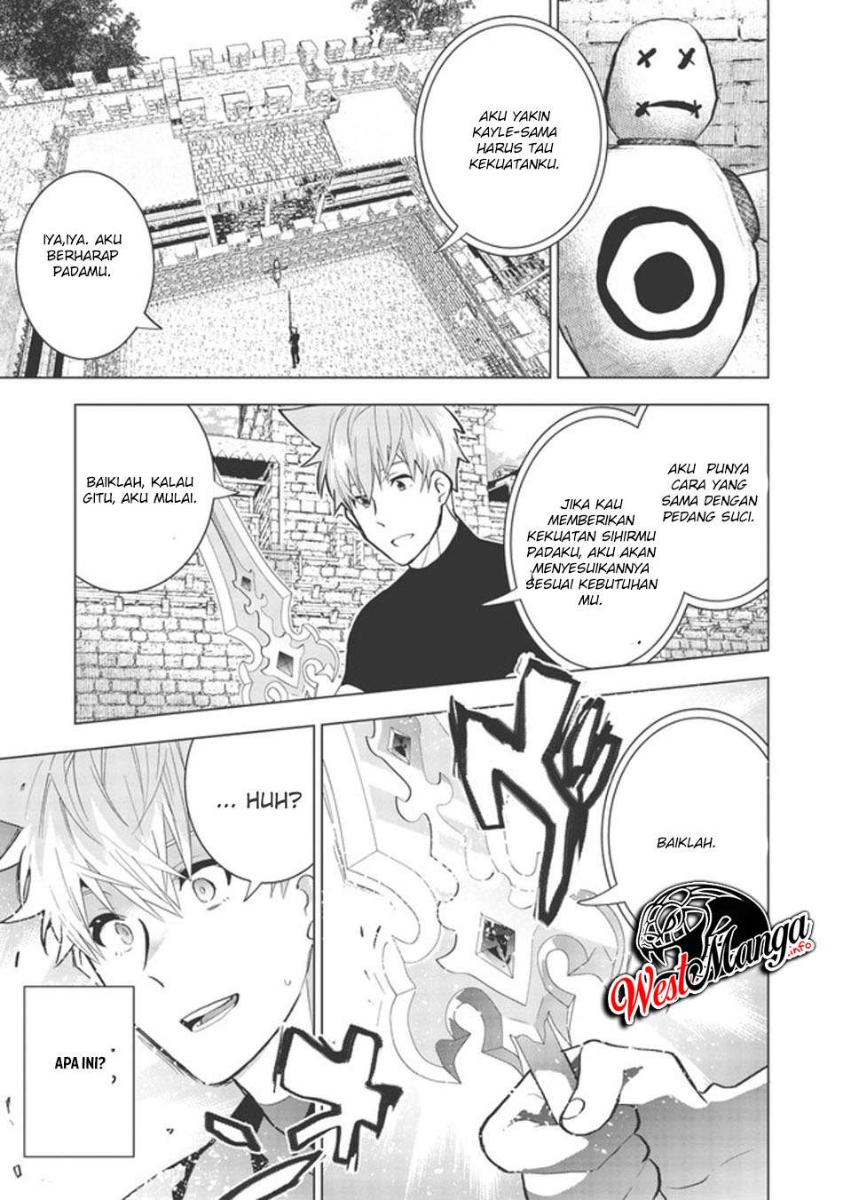 Seikenshi-sama no Maken-chan Chapter 01.2 Gambar 26