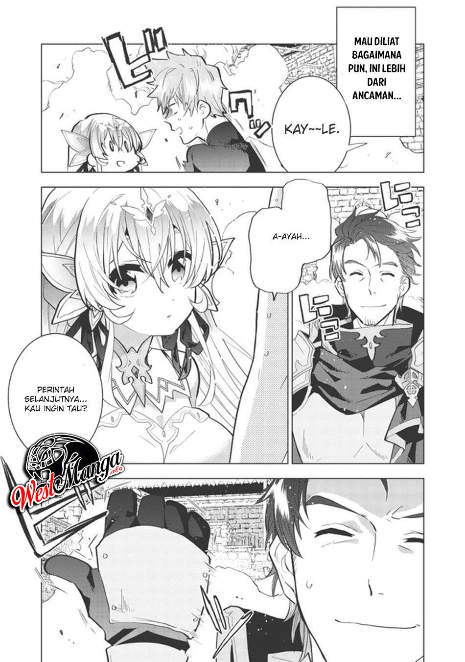 Seikenshi-sama no Maken-chan Chapter 01.2 Gambar 31