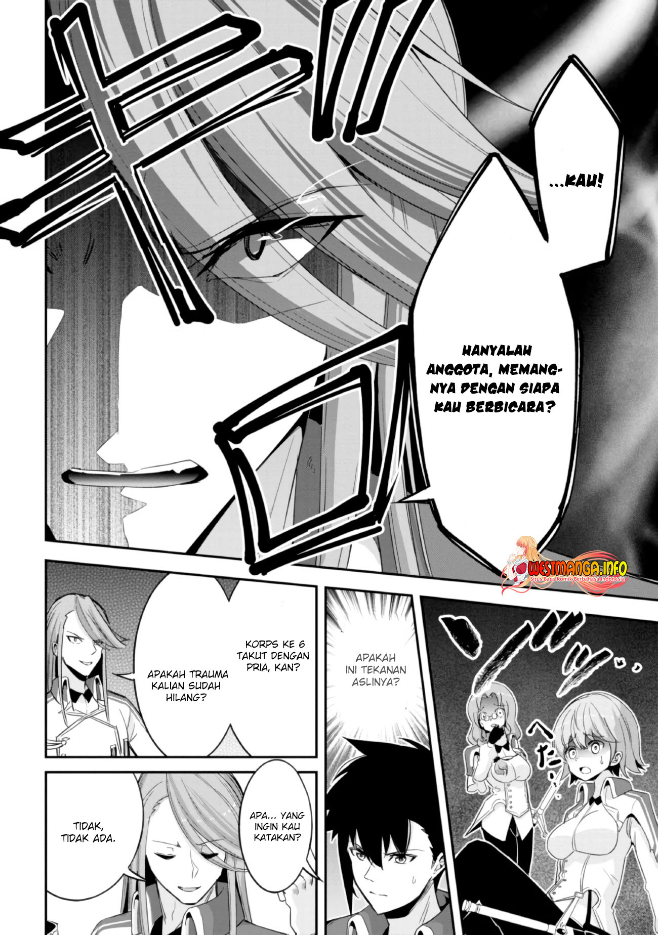 Seikishi ni Natta kedo Danchou no Oppai ga Sugosugite Kokoro ga Kiyomerarenai Chapter 08 Gambar 11