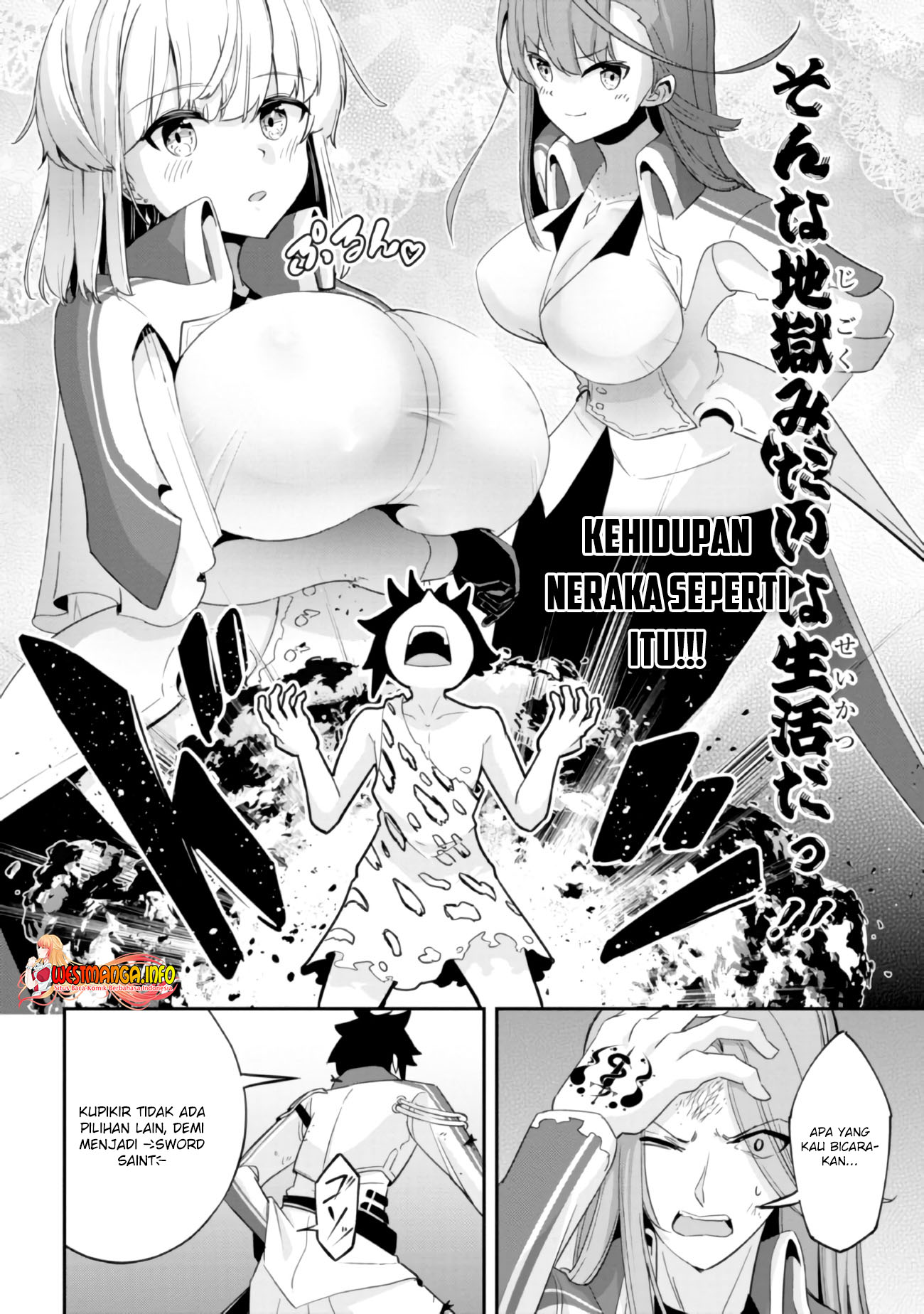 Seikishi ni Natta kedo Danchou no Oppai ga Sugosugite Kokoro ga Kiyomerarenai Chapter 09 Gambar 15