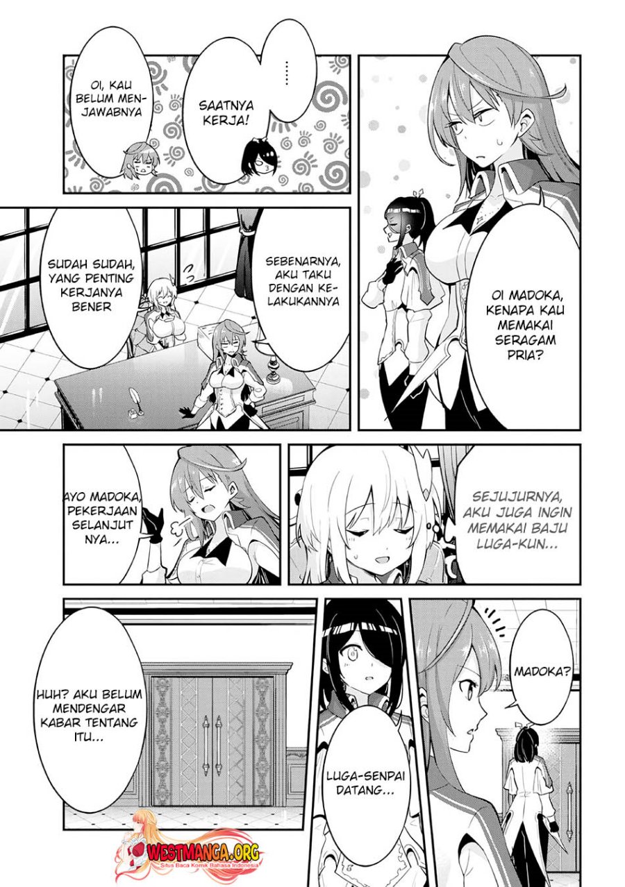 Seikishi ni Natta kedo Danchou no Oppai ga Sugosugite Kokoro ga Kiyomerarenai Chapter 25 Gambar 11