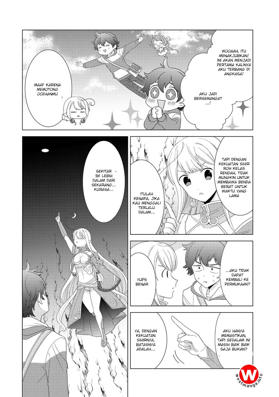 Seirei-tachi no Rakuen to Risou no Isekai Seikatsu Chapter 04 Gambar 21