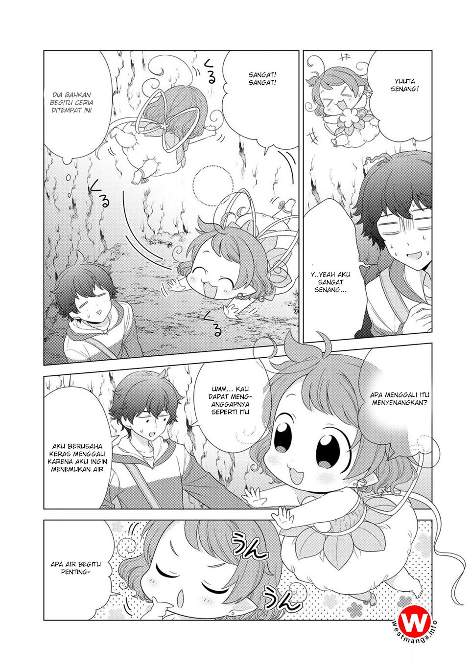 Seirei-tachi no Rakuen to Risou no Isekai Seikatsu Chapter 04 Gambar 24