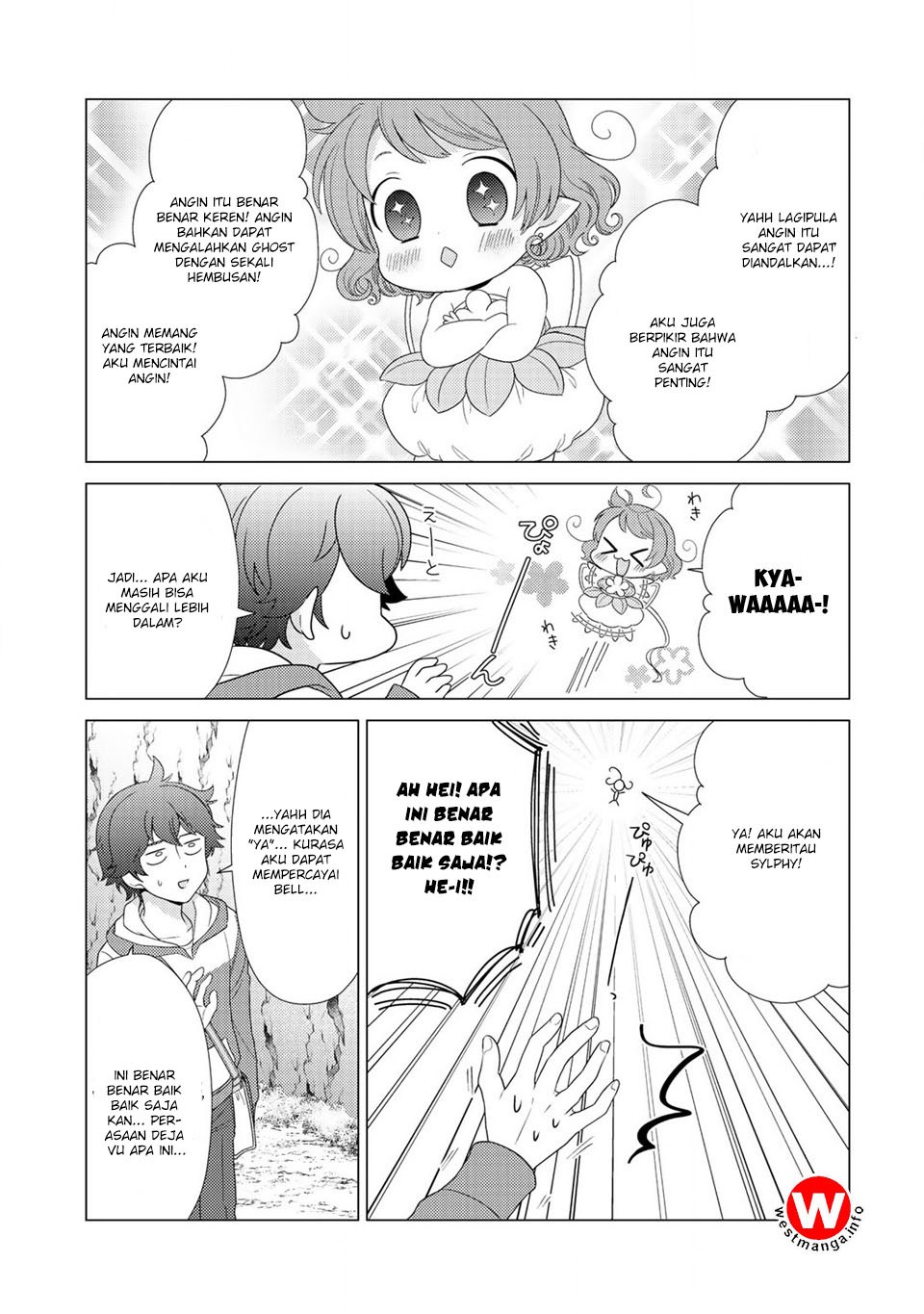 Seirei-tachi no Rakuen to Risou no Isekai Seikatsu Chapter 04 Gambar 26