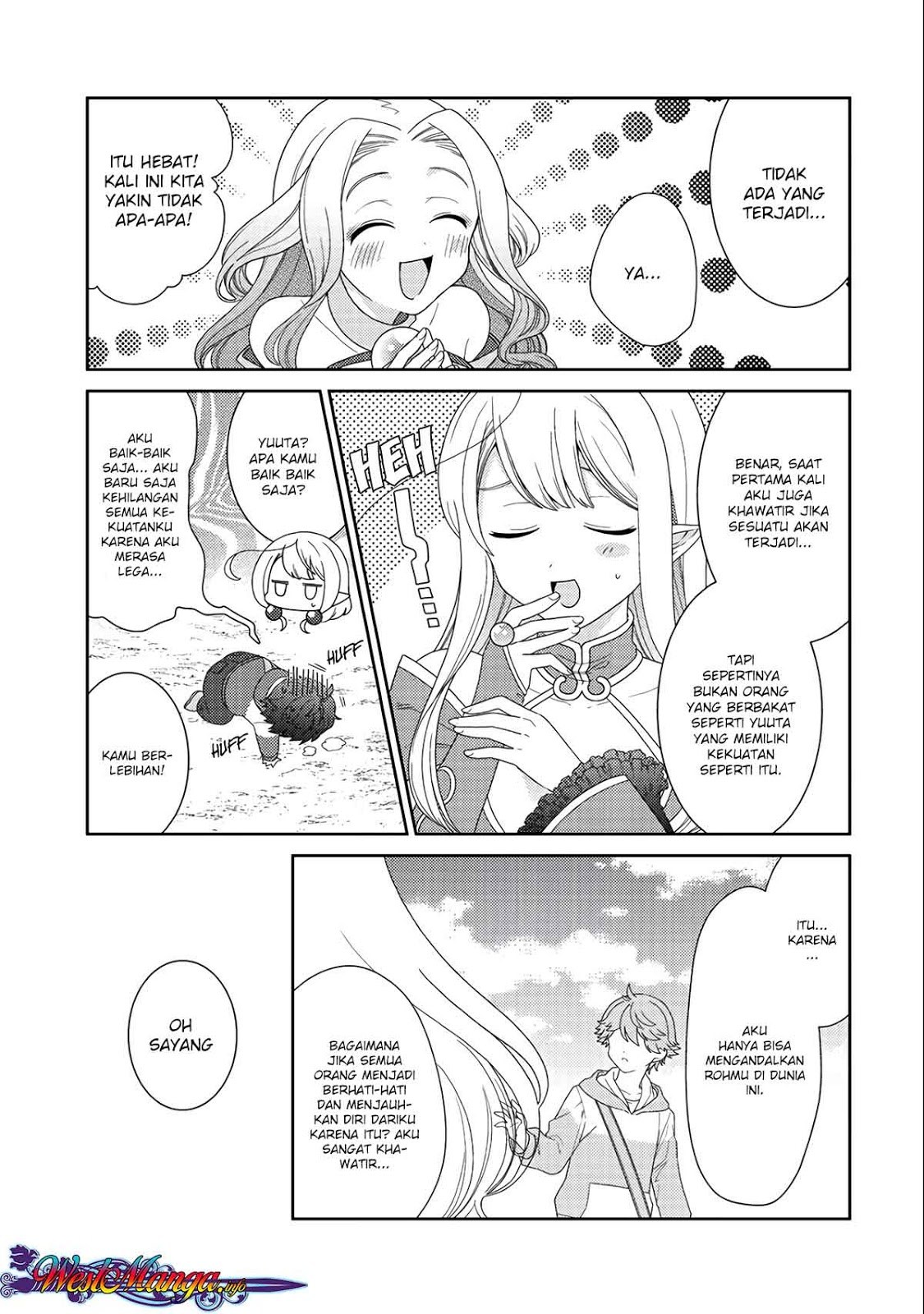 Seirei-tachi no Rakuen to Risou no Isekai Seikatsu Chapter 10 Gambar 15