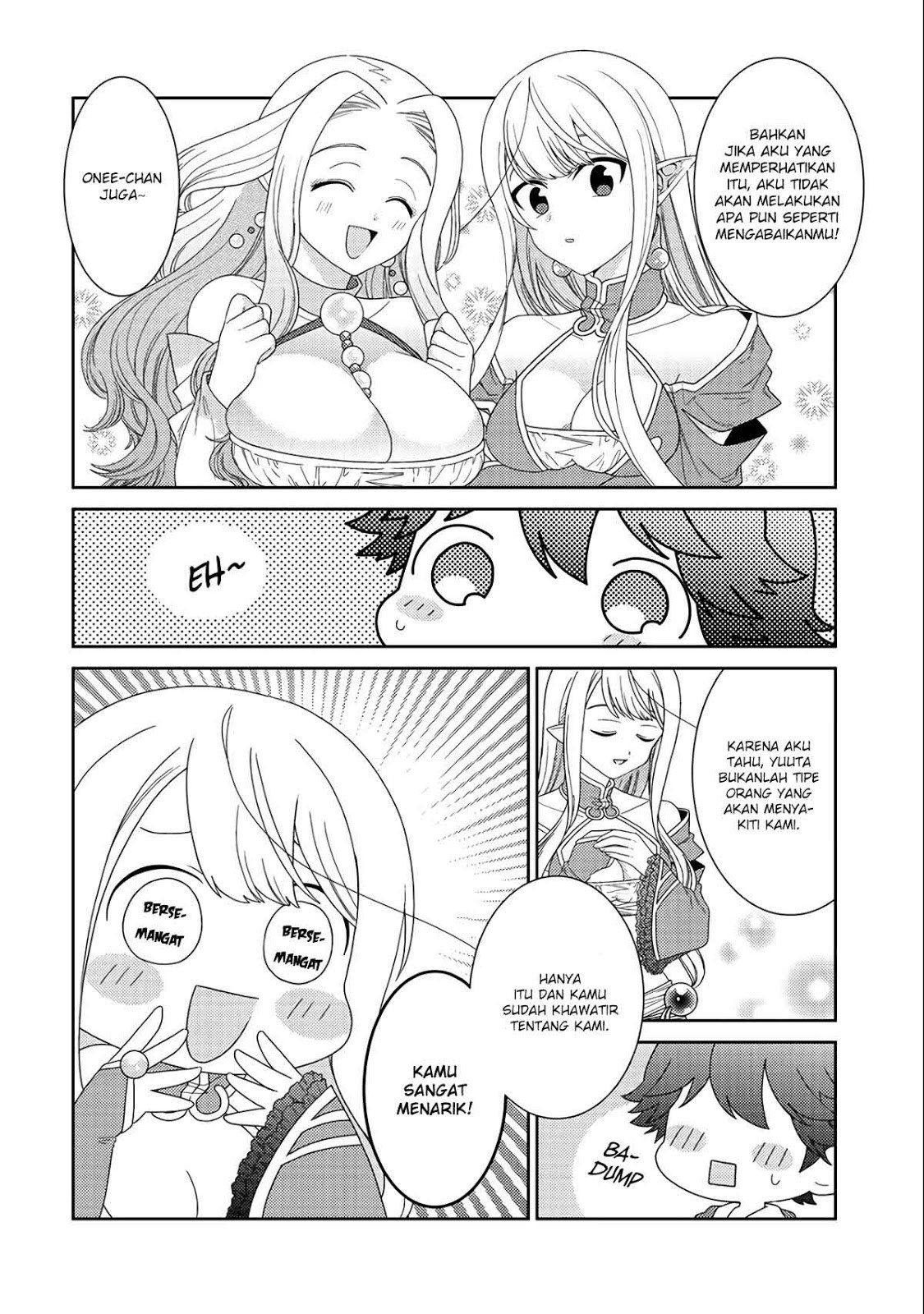 Seirei-tachi no Rakuen to Risou no Isekai Seikatsu Chapter 10 Gambar 16