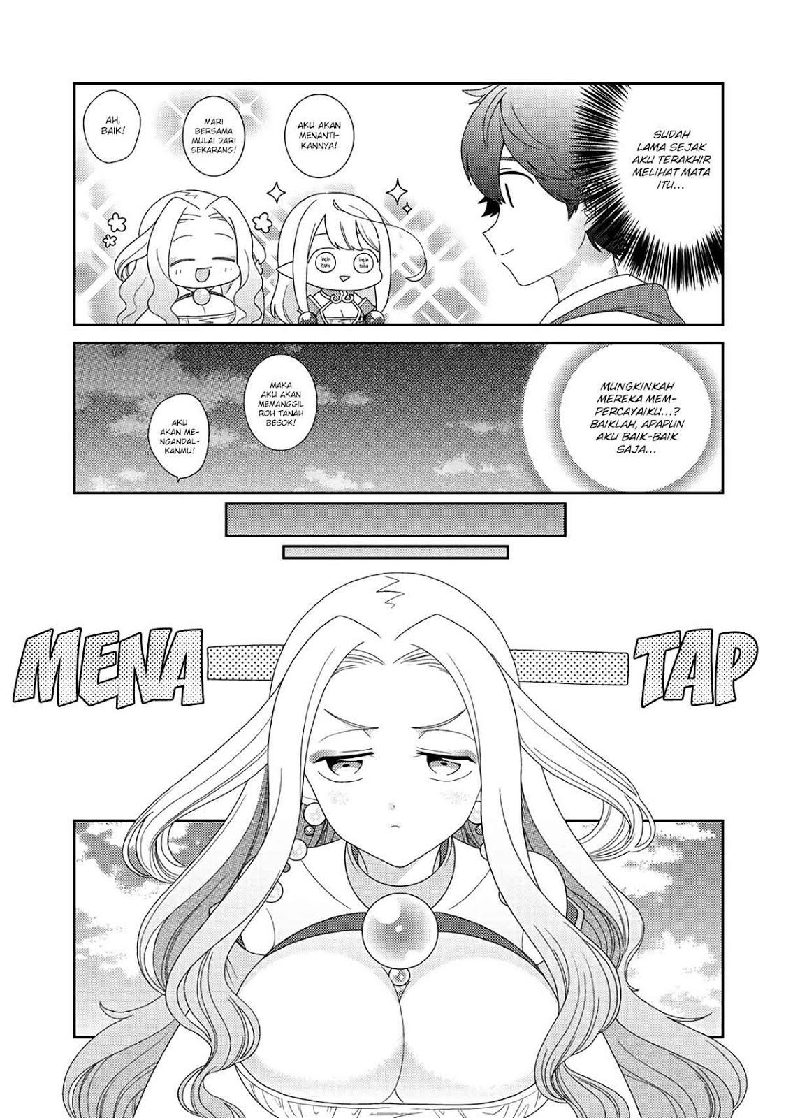 Seirei-tachi no Rakuen to Risou no Isekai Seikatsu Chapter 10 Gambar 17