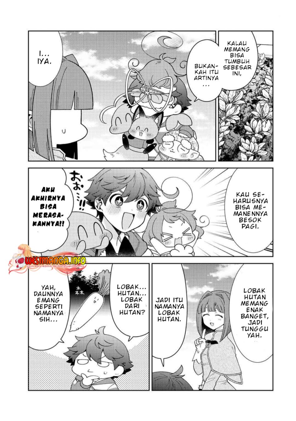 Seirei-tachi no Rakuen to Risou no Isekai Seikatsu Chapter 33 Gambar 10