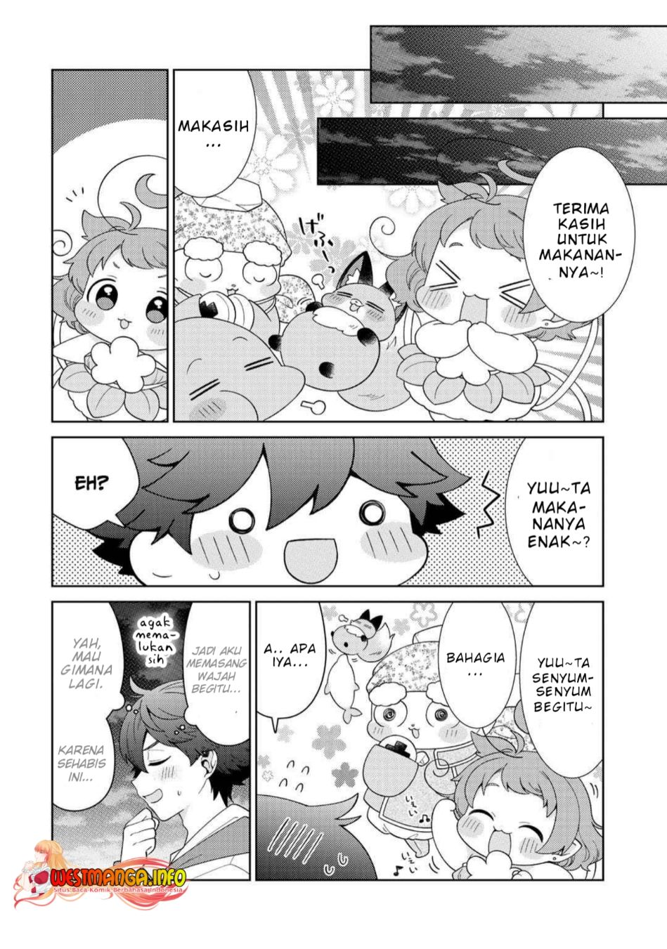 Seirei-tachi no Rakuen to Risou no Isekai Seikatsu Chapter 34 Gambar 5