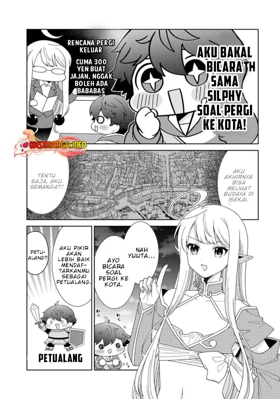 Seirei-tachi no Rakuen to Risou no Isekai Seikatsu Chapter 34 Gambar 6