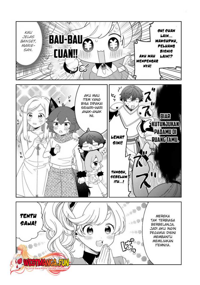 Seirei-tachi no Rakuen to Risou no Isekai Seikatsu Chapter 55 Gambar 5