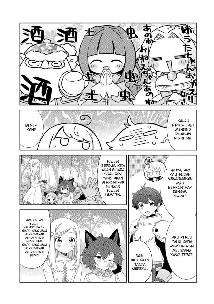 Seirei-tachi no Rakuen to Risou no Isekai Seikatsu Chapter 58 Gambar 14