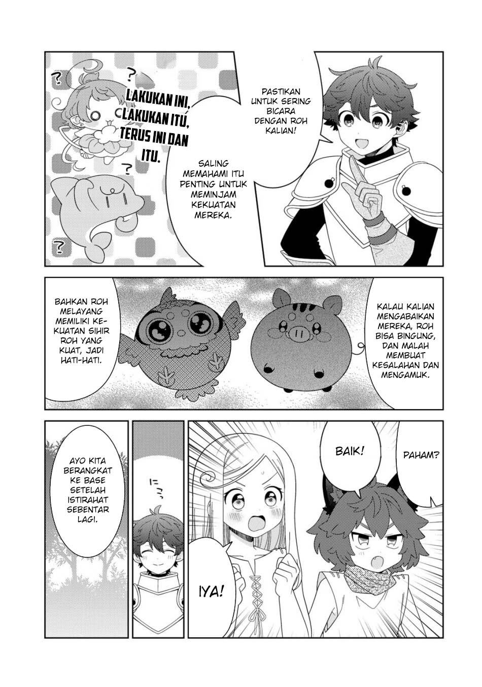 Seirei-tachi no Rakuen to Risou no Isekai Seikatsu Chapter 59 Gambar 17
